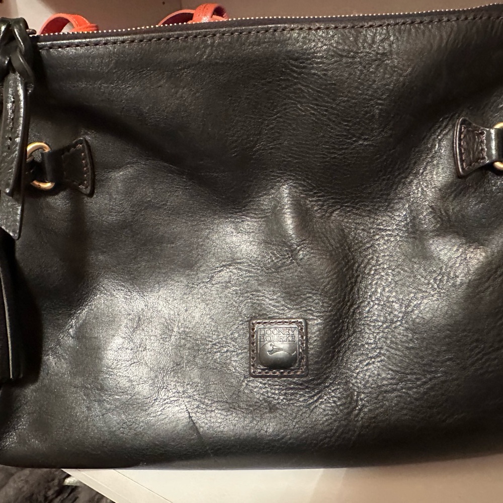 Dooney & Bourke Flourentine Black Leather Handbag